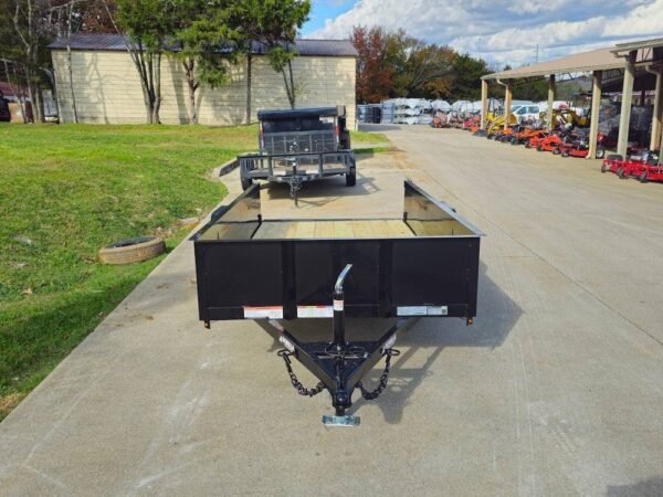 5′ X 10′ Utility Trailer Straight Deck 18″ Sides Tall Gate - Image 13