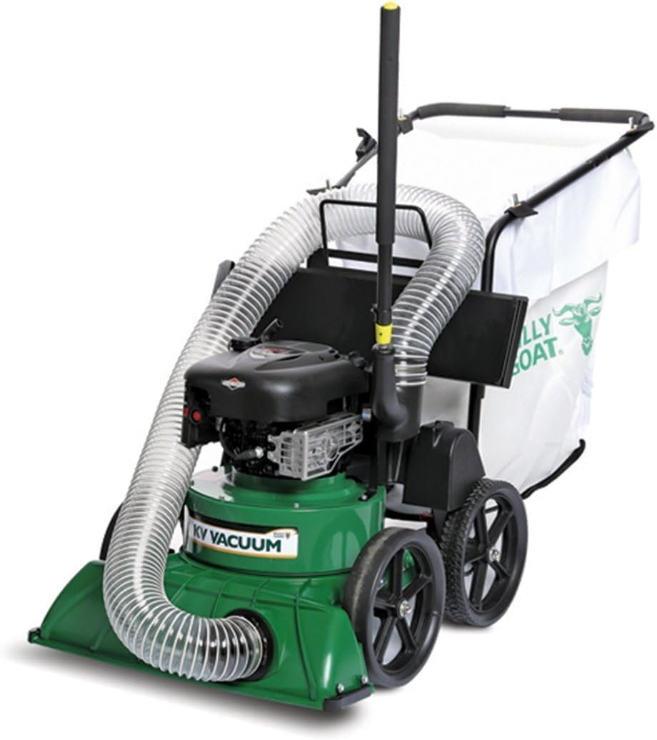 61roPg0_zYL._AC_SL1077-1.jpg Billy Goat KV600 Lawn Vacuum, 190 cc Briggs, 40 Gallon Capacity, Green - Image 1