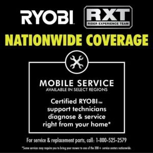RYOBI 80V HP Brushless 42 in. Battery Electric Cordless Zero Turn Riding Mower Batteries and Charger 80V Batteries 40V - Image 4